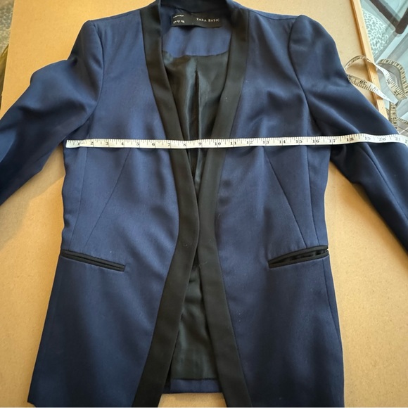 Zara Basic blazer Sz 6 - Picture 6 of 8